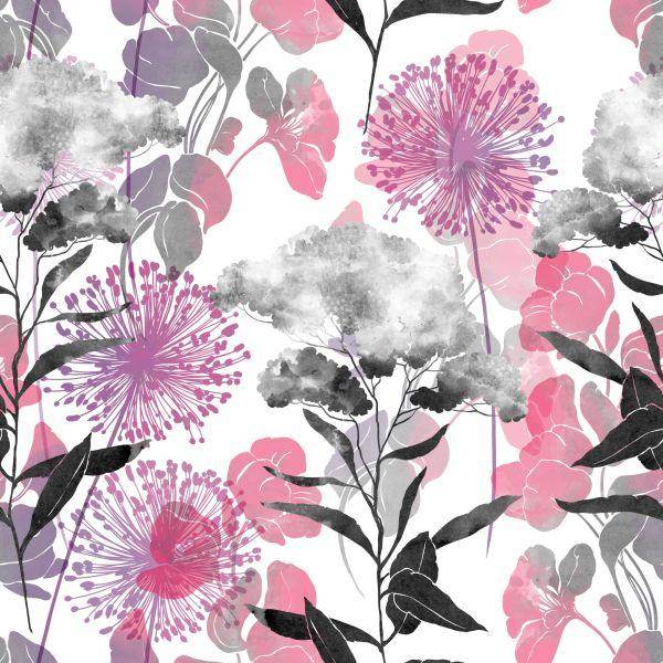 Behang Paardebloemen Met Kruiden - Afbeelding 2