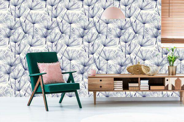 Behang Moderne Paardenbloemzaden Voor Slaapkamer - Afbeelding 6