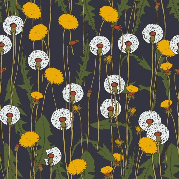 Behang Bloeiende Paardebloemen - Afbeelding 2