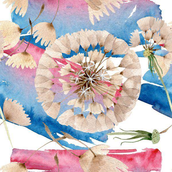 Behang Paardebloem - Afbeelding 2