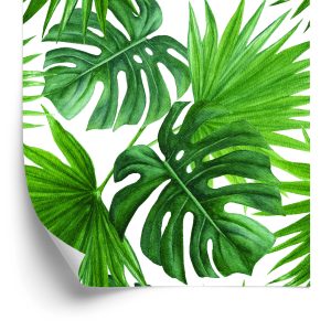 Behang Groene Bladeren
