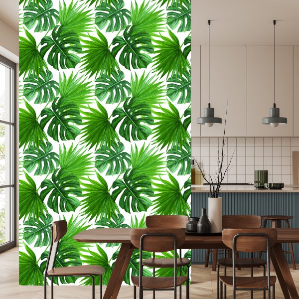 Behang Groene Bladeren - Afbeelding 4