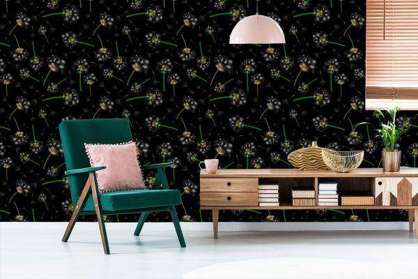 Behang Paardebloemen - Afbeelding 6