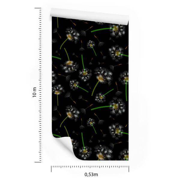 Behang Paardebloemen - Afbeelding 8