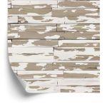 Behang Vintage Houten Plank