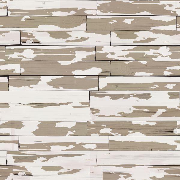 Behang Vintage Houten Plank - Afbeelding 2