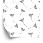 Behang Abstracte Paardenbloemzaden