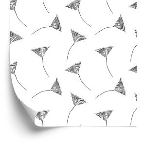 Behang Abstracte Paardenbloemzaden