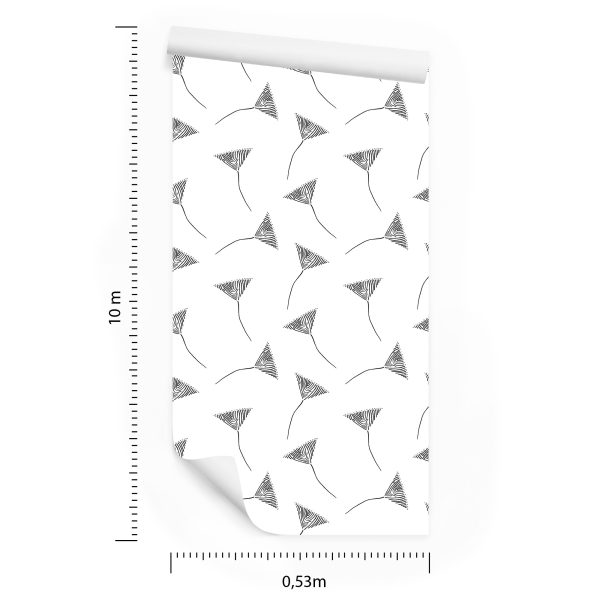 Behang Abstracte Paardenbloemzaden - Afbeelding 8