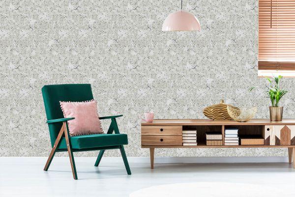 Behang Beton - Terrazzo - Afbeelding 6