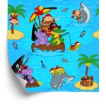 Behang Piraten Reizen