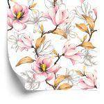 Behang Herfst Magnolia's
