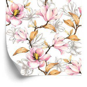 Behang Herfst Magnolia's