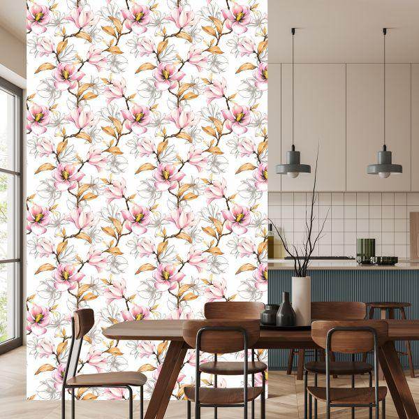 Behang Herfst Magnolia's - Afbeelding 4