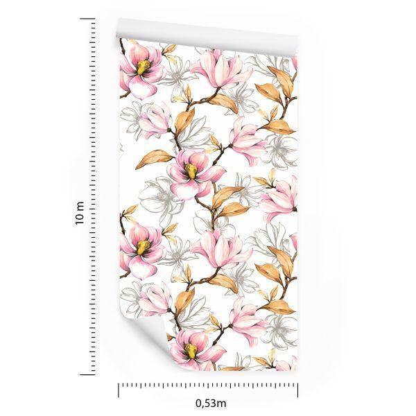 Behang Herfst Magnolia's - Afbeelding 8