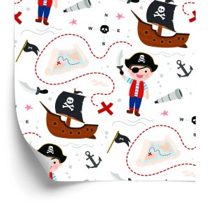 Behang Piraten Nee