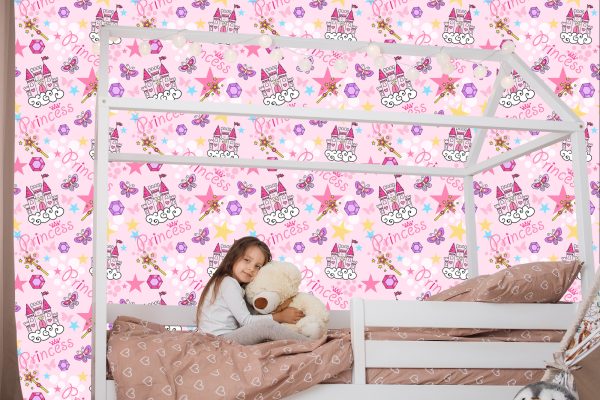 Behang Prinses Wereld - Afbeelding 7