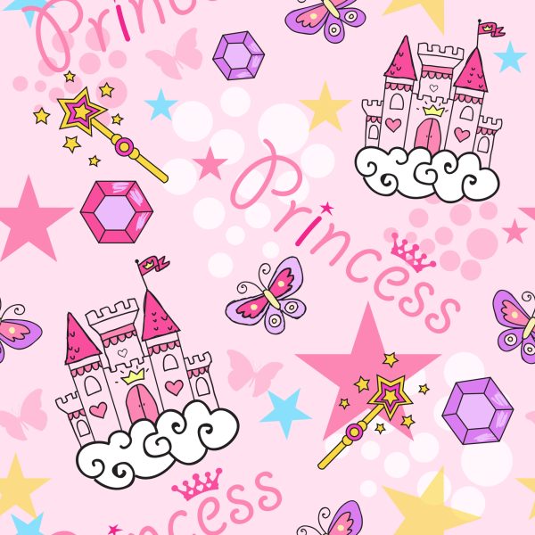 Behang Prinses Wereld - Afbeelding 2