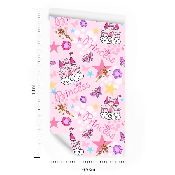 Behang Prinses Wereld - Afbeelding 8