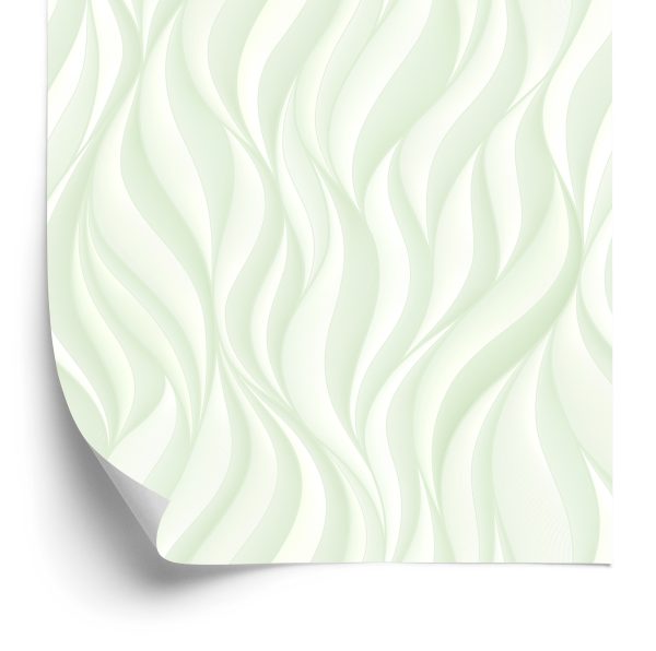 Behang Abstracte 3D-Golven