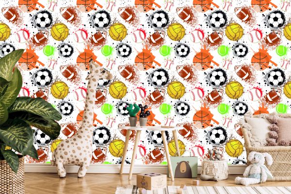 Behang Ballen In Sport - Afbeelding 5