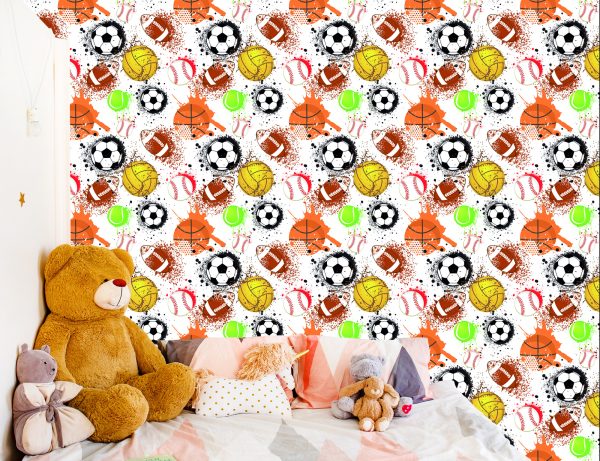 Behang Ballen In Sport - Afbeelding 6