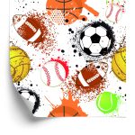 Behang Ballen In Sport