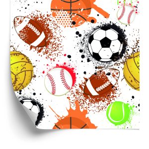 Behang Ballen In Sport