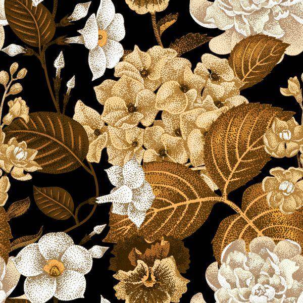 Behang Boeket Tuinbloemen - Afbeelding 2