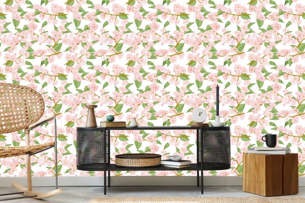 Behang Lente Kersenbloesems - Afbeelding 5