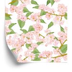 Behang Lente Kersenbloesems