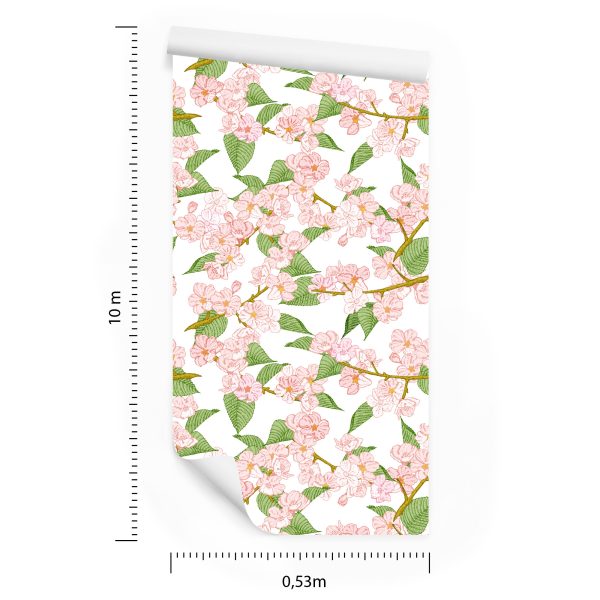 Behang Lente Kersenbloesems - Afbeelding 8