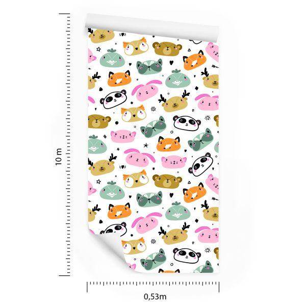 Behang Kleurrijke Dieren - Afbeelding 8