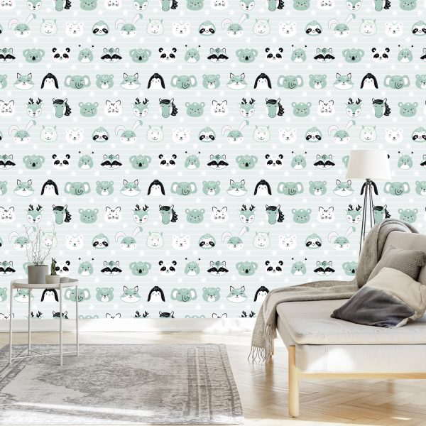Behang Blije Dieren - Afbeelding 3