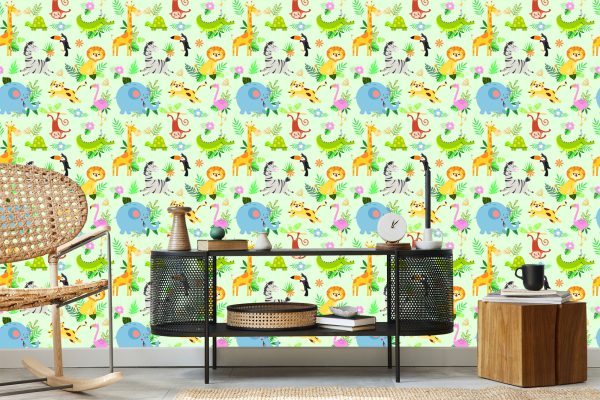Behang Safari Dieren - Afbeelding 5