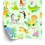 Behang Safari Dieren