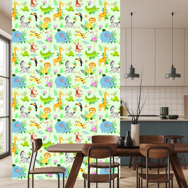 Behang Safari Dieren - Afbeelding 4