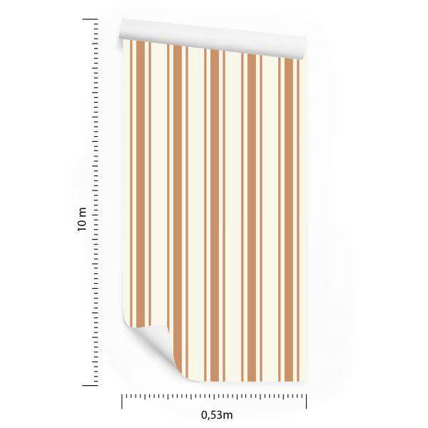 Behang Klassieke Verticale Strepen - Afbeelding 8