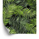 Behang Slanke Bladeren