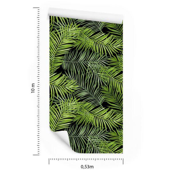 Behang Slanke Bladeren - Afbeelding 8