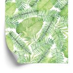 Behang Aquarel Bladeren