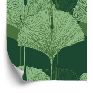 Behang Groene Bladeren
