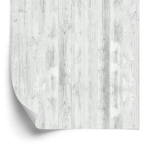 Behang Modieuze Heldere Verticale Houten Planken