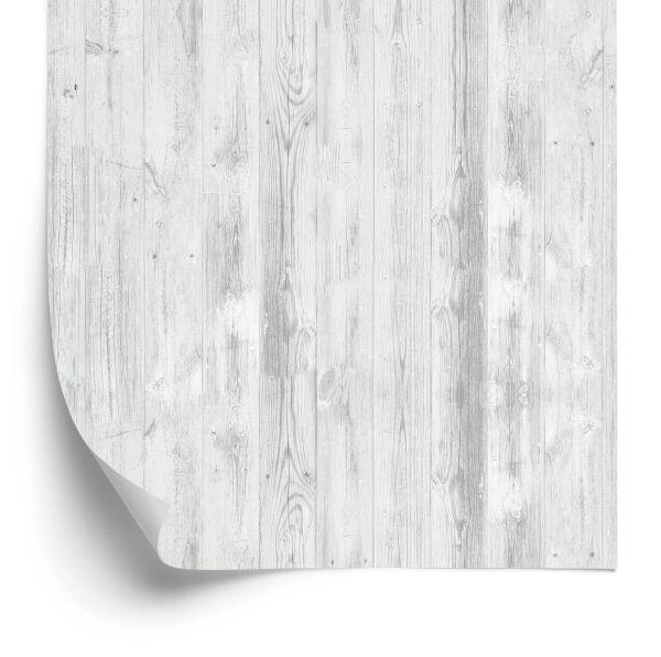 Behang Modieuze Heldere Verticale Houten Planken