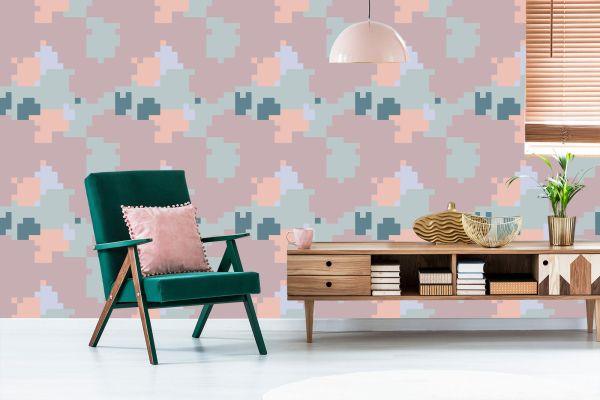 Behang Mooie Madeliefjes In Pastelkleuren - Afbeelding 6