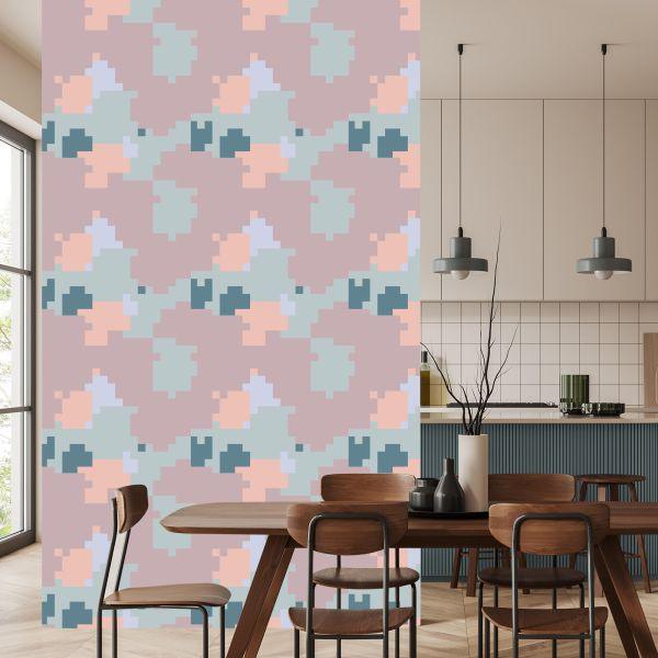 Behang Mooie Madeliefjes In Pastelkleuren - Afbeelding 4