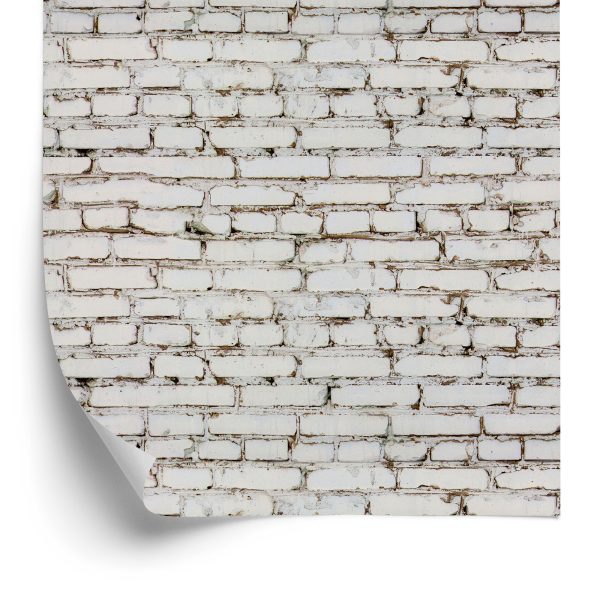Behang Oude Bakstenen Muur