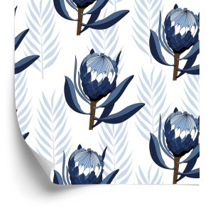 Behang Protei Bloemen
