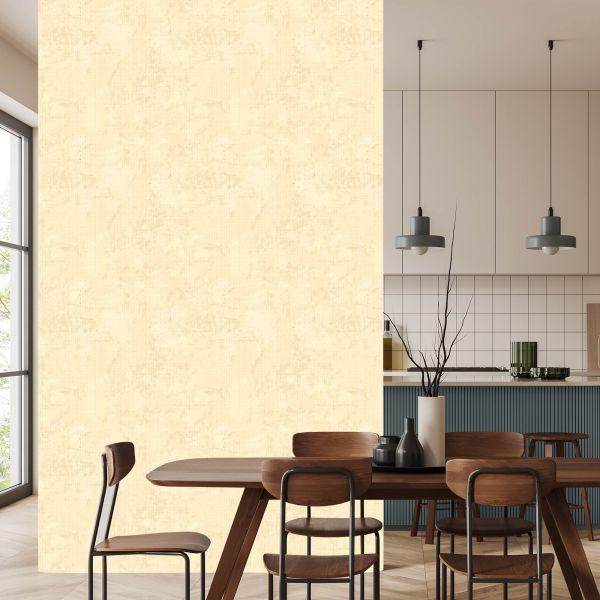 Behang Lichtbeige Beton - Afbeelding 4