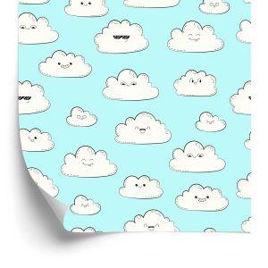 Behang Voor Kinderen - Happy Clouds